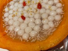 南瓜酒酿小圆子-玫瑰厅上海菜(兴国路店)