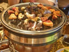 -西塔金胖胖首尔自助烤肉·街头小吃大排档