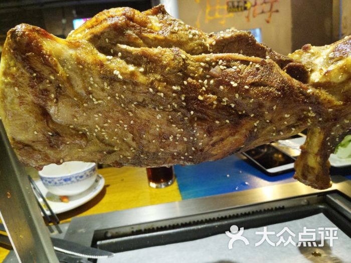 羊顶天碳烤羊腿(环球港华师大店)图片 第9张