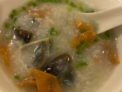 皮蛋瘦肉粥-天伦王朝酒店·盛华瑄餐厅