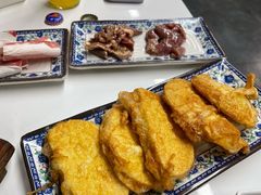 鸡蛋炸馒头片-大槐树烤肉馆