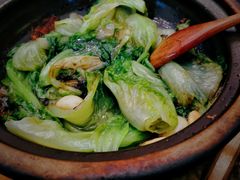 一品虾酱啫生菜-旺爷砂锅·茶作(国贸城店)