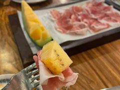 圣丹尼火腿配密瓜-PIZZA BIANCA(民园店)
