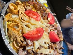 红烩番茄牛炖中锅-鼎牛牛炖锅·烤串(温泉路店)