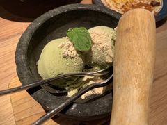 石烧抹茶冰淇淋-烧肉达人•炭火烧肉(新天地店)