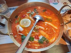 冬阴功罗氏虾汤-普叽普叽泰式茶餐厅(港汇店)