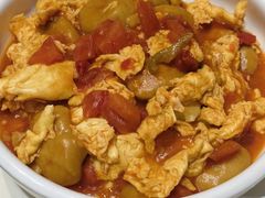 西红柿鸡蛋炒糕-老爷庙风味美食府(魏都大道店)