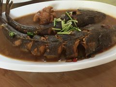 焖尾鱼-长岛渔家乐仙居阁