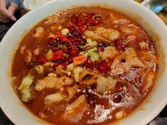 水煮肉片-金掌勺东北菜(格兰晴天店)