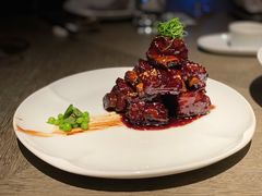 桂花糖醋肉排-悦轩中餐厅·高空江景·杭州柏悦酒店