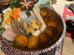 原只鲍鱼七龙珠锅-鸟山鸣·日料食堂(王府井店)