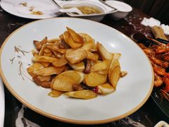 肉丝炒茭白-钱塘花园·宁波菜