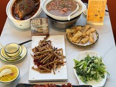 -老宅藕香·湖北菜·非遗藕汤·武昌鱼(黄鹤楼景观店)