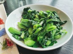 白灼广东菜心-柒园·三十年创意杭帮菜(龙湖滨江天街店)