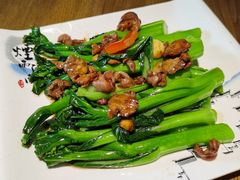 菜心炒鸽杂-大鸽饭(岗顶店)