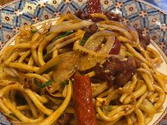 干煸炒面-清真·双公羊·馕坑烤全羊(奥体店)