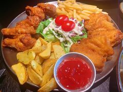 炸鸡拼盘-速度披萨(蓝色港湾店)