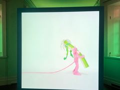 -Nathalie Djurberg与Hans Berg“牛皮纸包裹的月亮”-Prada荣宅当季展览