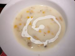 蛤蜊玉米奶油汤-斯比特花园西餐厅(东方商厦店)