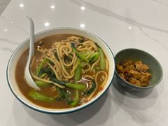 招牌青菜肉丝面-新川饮食(新川小区店)