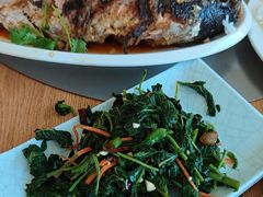 凉拌龙爪菜-北京龙庆四季香农家饭庄·灶台鱼·碳烤虹鳟鱼(龙庆峡店)