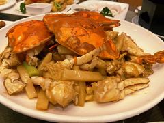 梭子蟹炒年糕-501號台州海鲜餐厅(海创园店)