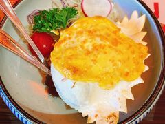 黄金海胆蟹壳烧-仙隐小鹿中華の日料(荣民龙首广场店)