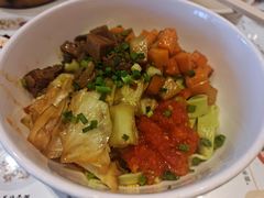 西安菠菜面-古井假日酒店-古井面馆•淮上豆府(长江东路店)