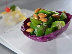 秋葵大杏仁-名羊天下陕北横山铁锅炖羊肉(博文路店)