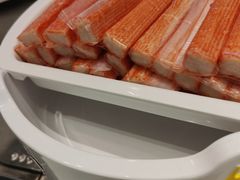 可以生吃的蟹棒-龍歌自助小火锅(芝罘万达店)