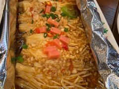 锡纸金针菇-庆峰龙虾烧烤(合肥一店)