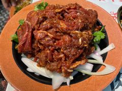 招牌爆腌儿鲜牛里脊-北京小炮儿炙子烤肉·铜锅涮肉(珠江路店)