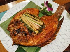 香茅草烤罗非鱼-紫滇源云南生态菜(丹凤街店)