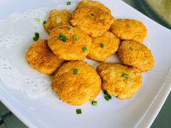 香煎手打墨鱼饼-七鲜渔港美食餐厅(巽寮湾海景店)