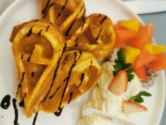 水果华夫饼-伊斯坦布尔土耳其清真咖啡餐厅