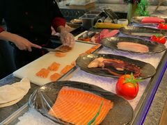 自助取餐区-金海湾自助餐厅(金陵饭店)