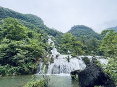 -小七孔景区-六十八级跌水瀑布