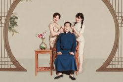 -时光纪亲子全家福照相馆(静安店母女写真父母纪念照)