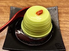 抹茶杏仁豆腐-一兰拉面(梅田阪急东通店)