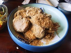 麦香茄盒-咱家大院海鲜家常菜