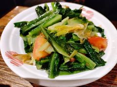 炝炒莴笋叶-树厨贵州菜(大十字店)