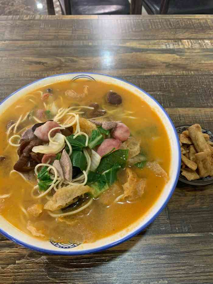 朱记面馆-"[糖果]从鸣羊街的愚园出来已经是傍晚,本."-大众点评移动版