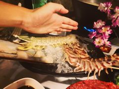 -鲜入围煮花胶鸡海鲜火锅