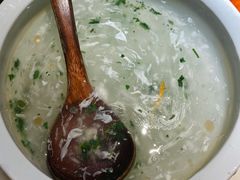 莼菜银鱼羹-探花·意境江南菜·唐伯虎文化体验店·松鼠桂鱼(观前店)