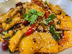 干锅千页豆腐-清真·三德隆饭庄(桥梓口店)