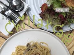 鲜蘑菇奶油意大利面-CHILLAX轻乐时(侨建·Hi City店)