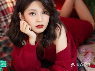 拍刻风圣诞主题照真的yyds