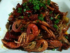 香辣小龙虾-海岛八号龙虾烧烤田鸡(蓝天路总店)