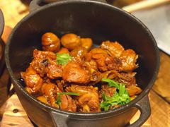啫啫沙姜板栗鸡-铁公鸡·四川料理(天环广场店)
