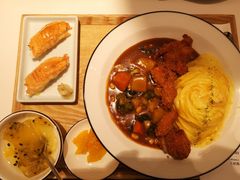 炸鸡块咖喱蛋包饭-池奈·日式咖喱蛋包饭(老城根Gpark店)